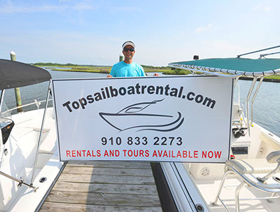 Surf City Topsail Boat Rental Dock Image